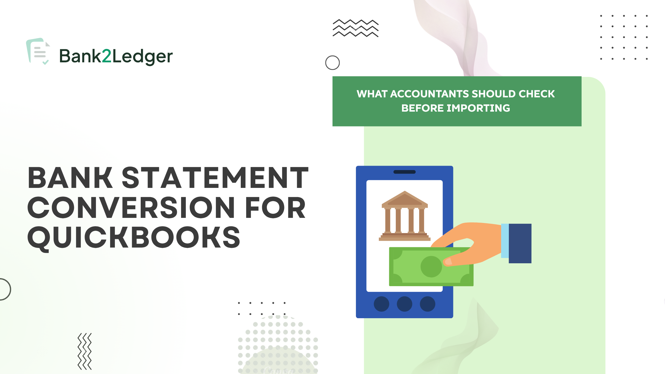 Bank Statement Conversion for QuickBooks: What Accountants Should Check Before Importing