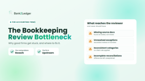 Bookkeeping review bottleneck