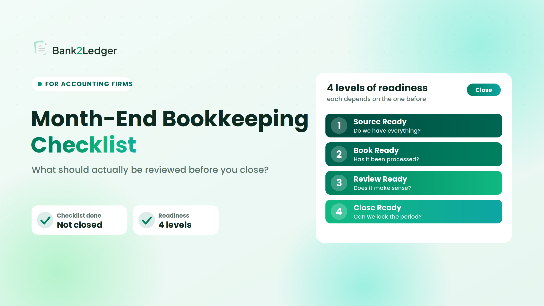 Month-End Bookkeeping Checklist: What Should Be Reviewed?