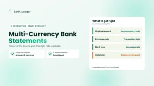 How to Process Multi-Currency Bank Statements for Bookkeeping
