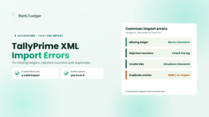 TallyPrime XML import errors: why vouchers fail and what to actually check
